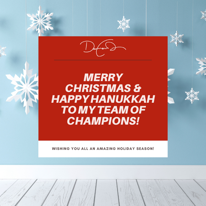 Wishing You a Merry Christmas and Happy Holidays!