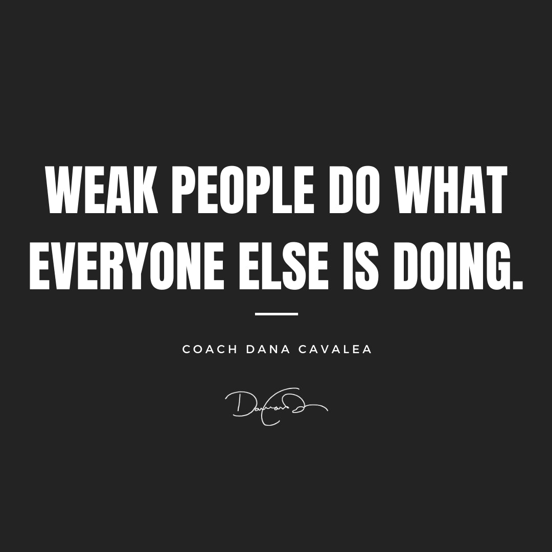 Stick With Who You Are....