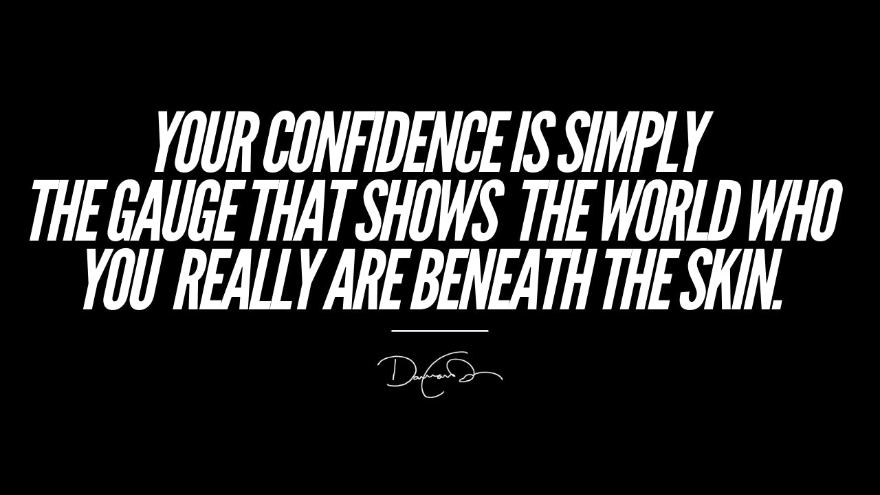 Do You Suffer From Low Confidence At Times?