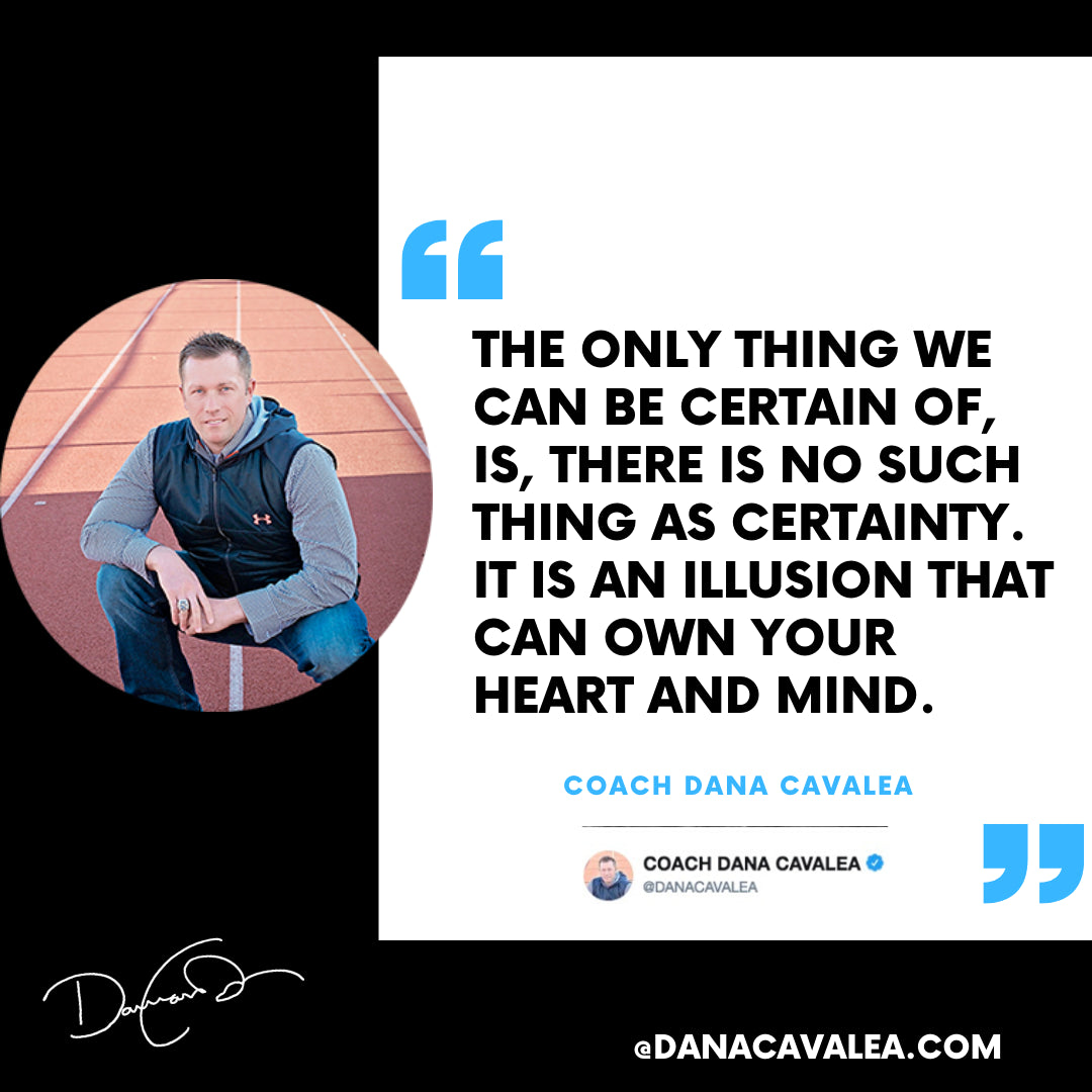 🖐Don't Just Chase Certainty, Chase Your Dreams Instead...