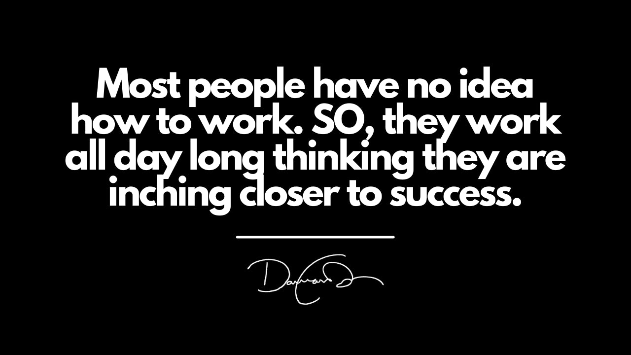 How To MAXIMIZE Your Time (at Work)