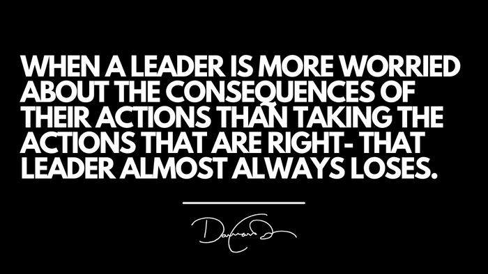 Great Leaders VS. Bad Leaders.....