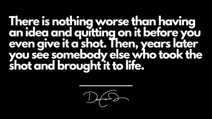 I Have So Many Ideas......