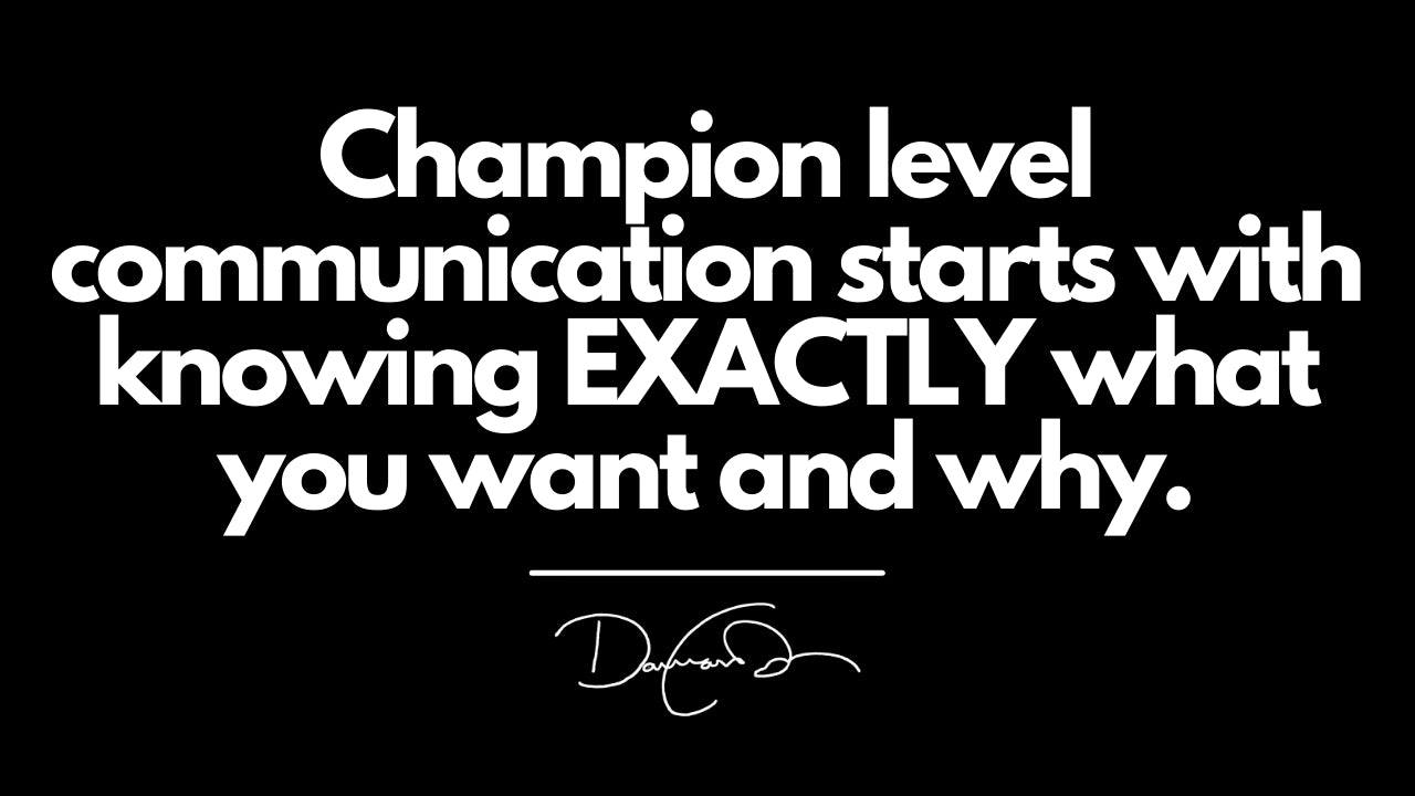 How To SPEAK Like A Champion...