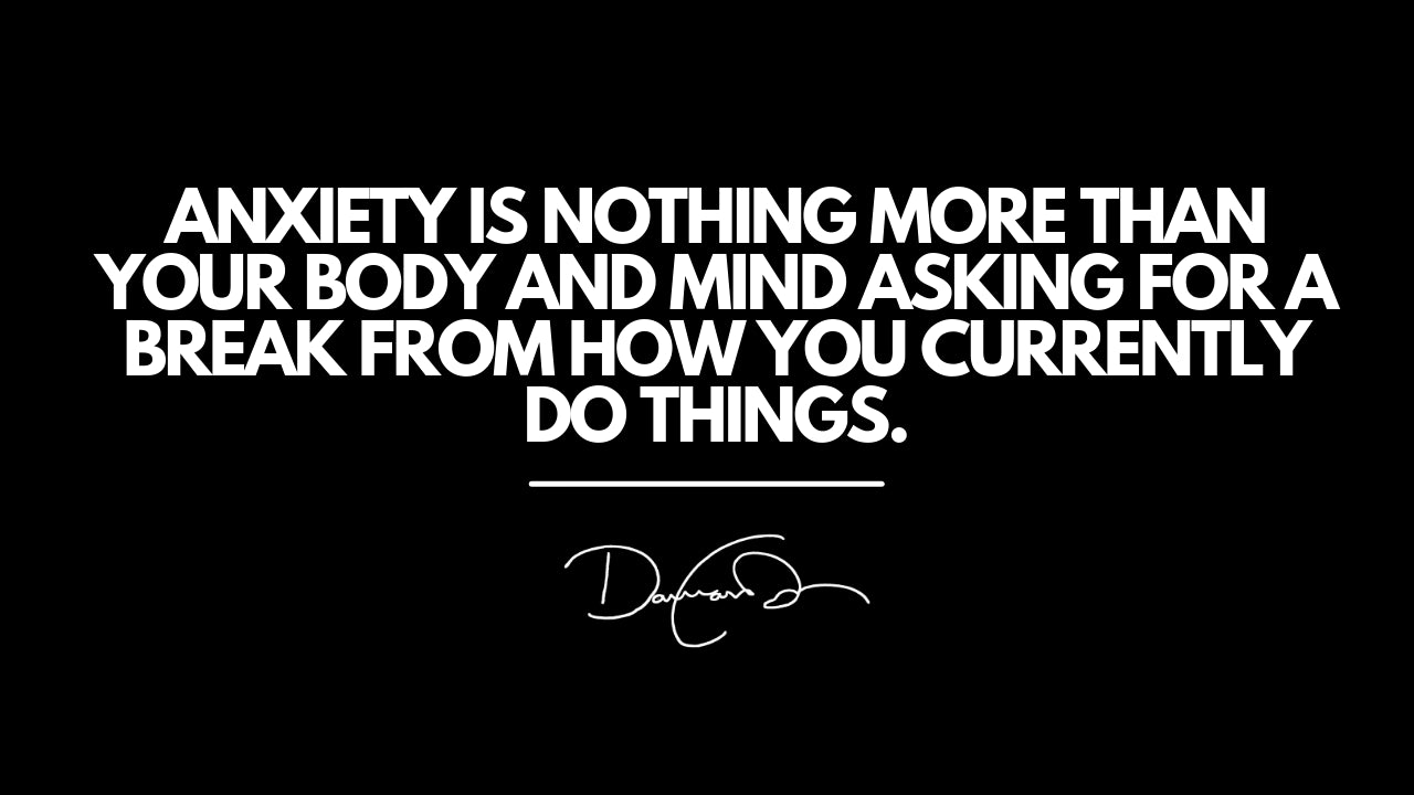 Are You Feeling Anxious?