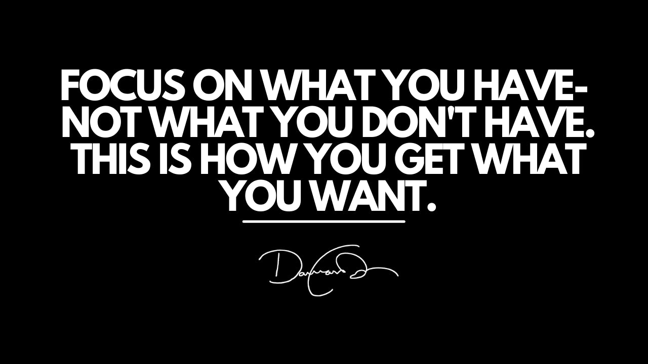 Your POF- Point of Focus Matters...