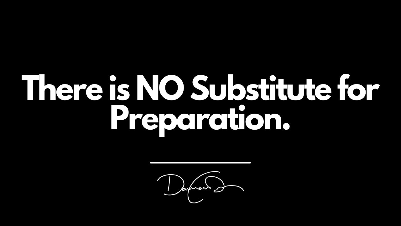 Be Prepared, Be Bold.