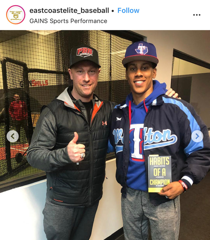 What I told these Baseball Players this weekend about [SUCCESSFUL THINKING]