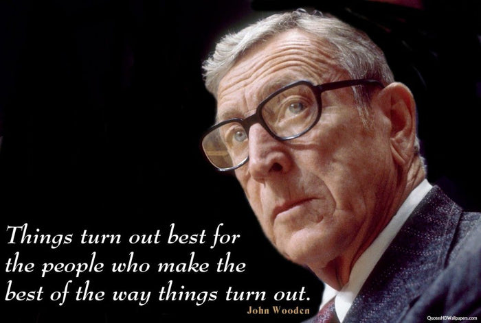 Coach John Wooden: Saw something in his players that many of us never see in others or ourselves.
