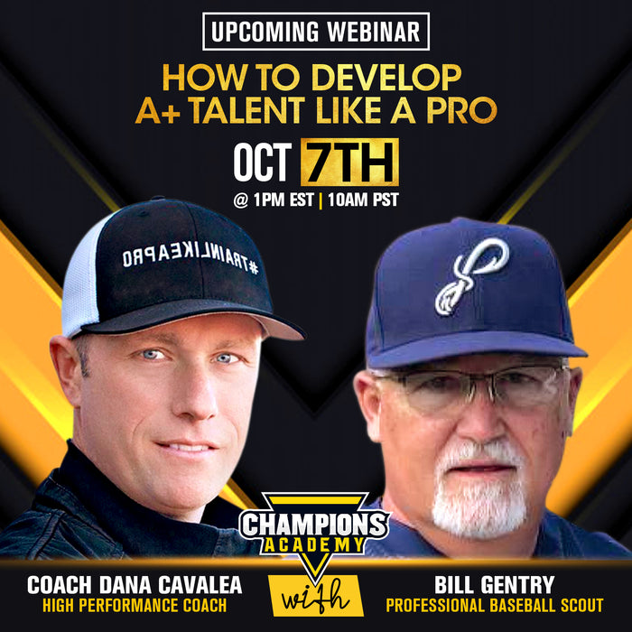 WEBINAR: Developing A+ Talent!... Join Me Today!