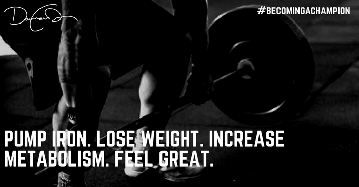 Pump Iron.. Burn Fat... Seriously... (WORKOUT PROVIDED)