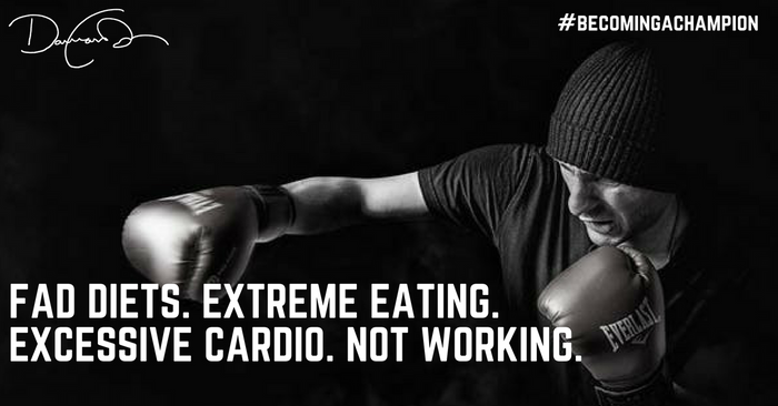 We are in a time of PLANT DIETS & CARB CUTTING... STOP!