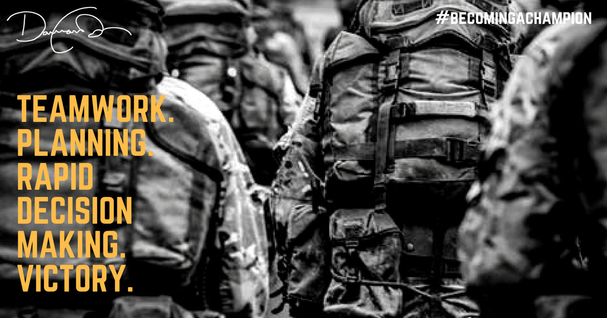 We can all learn something from THE SPECIAL FORCES...