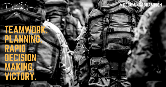 We can all learn something from THE SPECIAL FORCES...