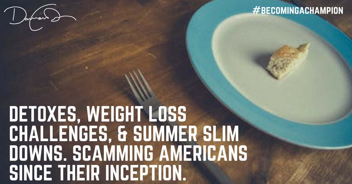 Summer Slim Downs, Detoxes, and Fitness Challenges Never WORK...