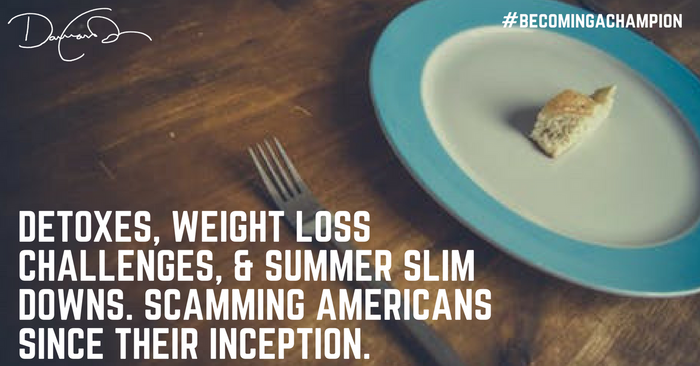 Summer Slim Downs, Detoxes, and Fitness Challenges Never WORK...