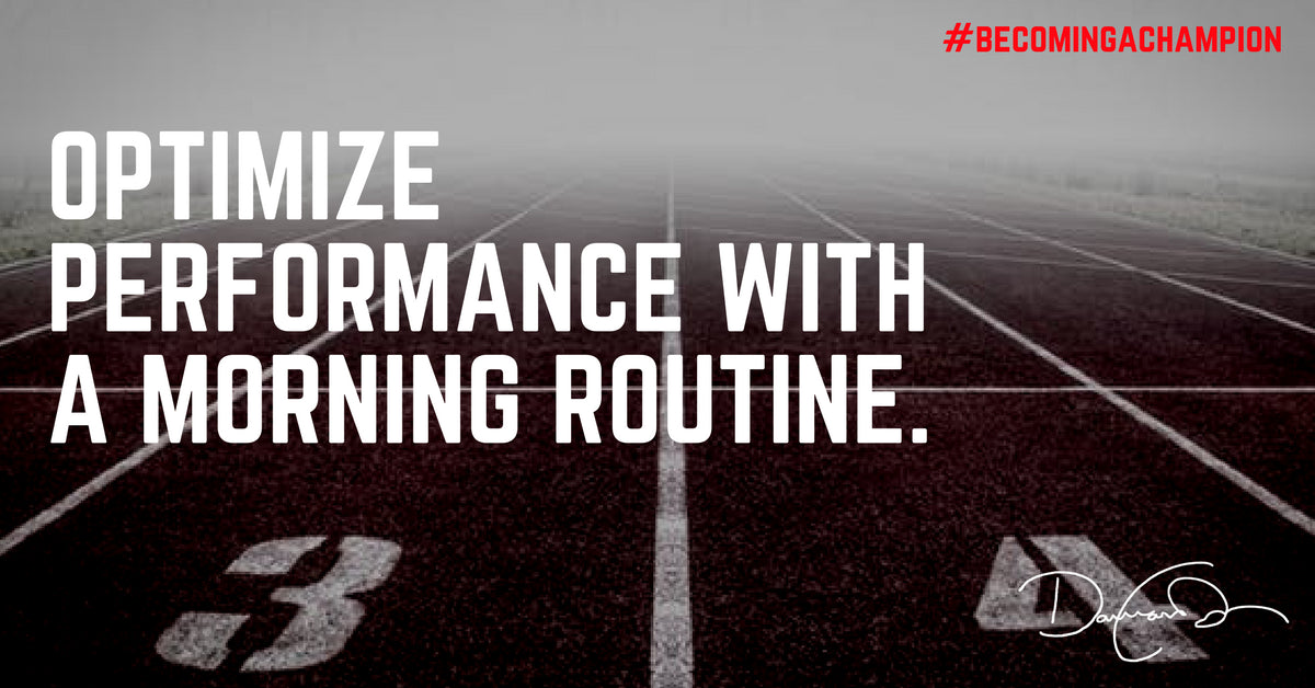 How to OPTIMIZE YOUR PERFORMANCE with a Morning Routine.. (PRO LEVEL)