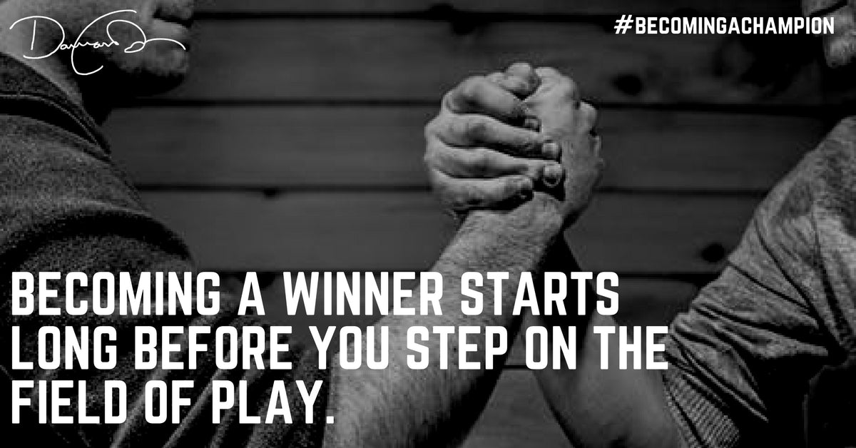 Winning is Done OFF THE FIELD.. Let me show you how...