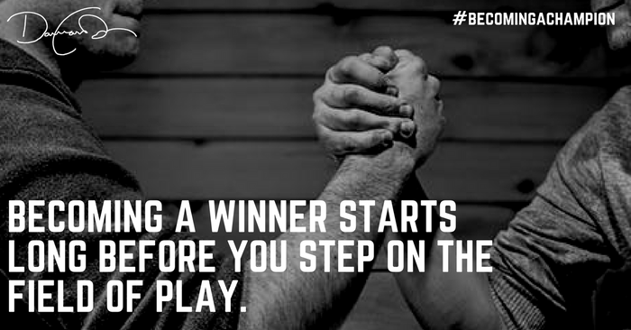 Winning is Done OFF THE FIELD.. Let me show you how...