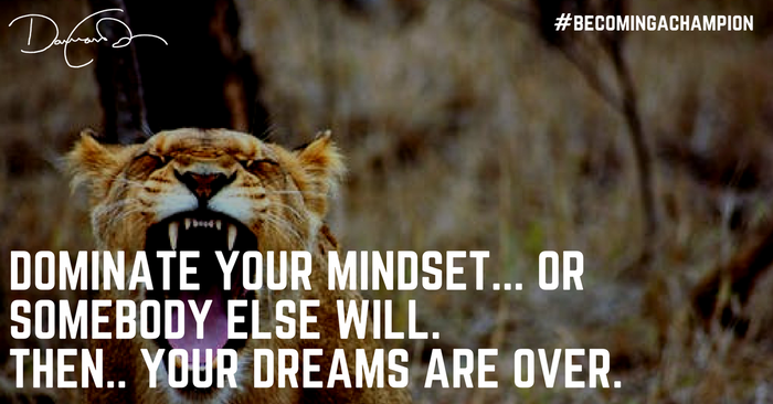 TODAY...We are talkin' MINDSET.. And my Achin' Tooth!